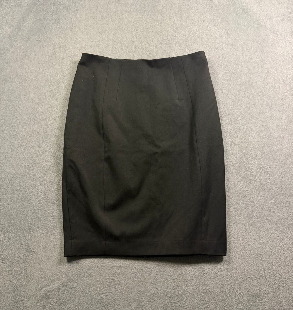 Express Black High Waisted Pencil Skirt Career Office Bodycon Women's Size‎ 4